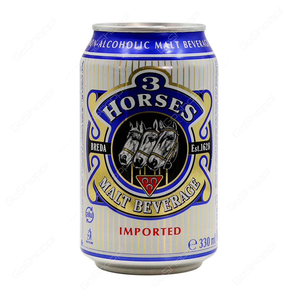 3 Horses Imported Malt Beverage 330 ml Buy Online