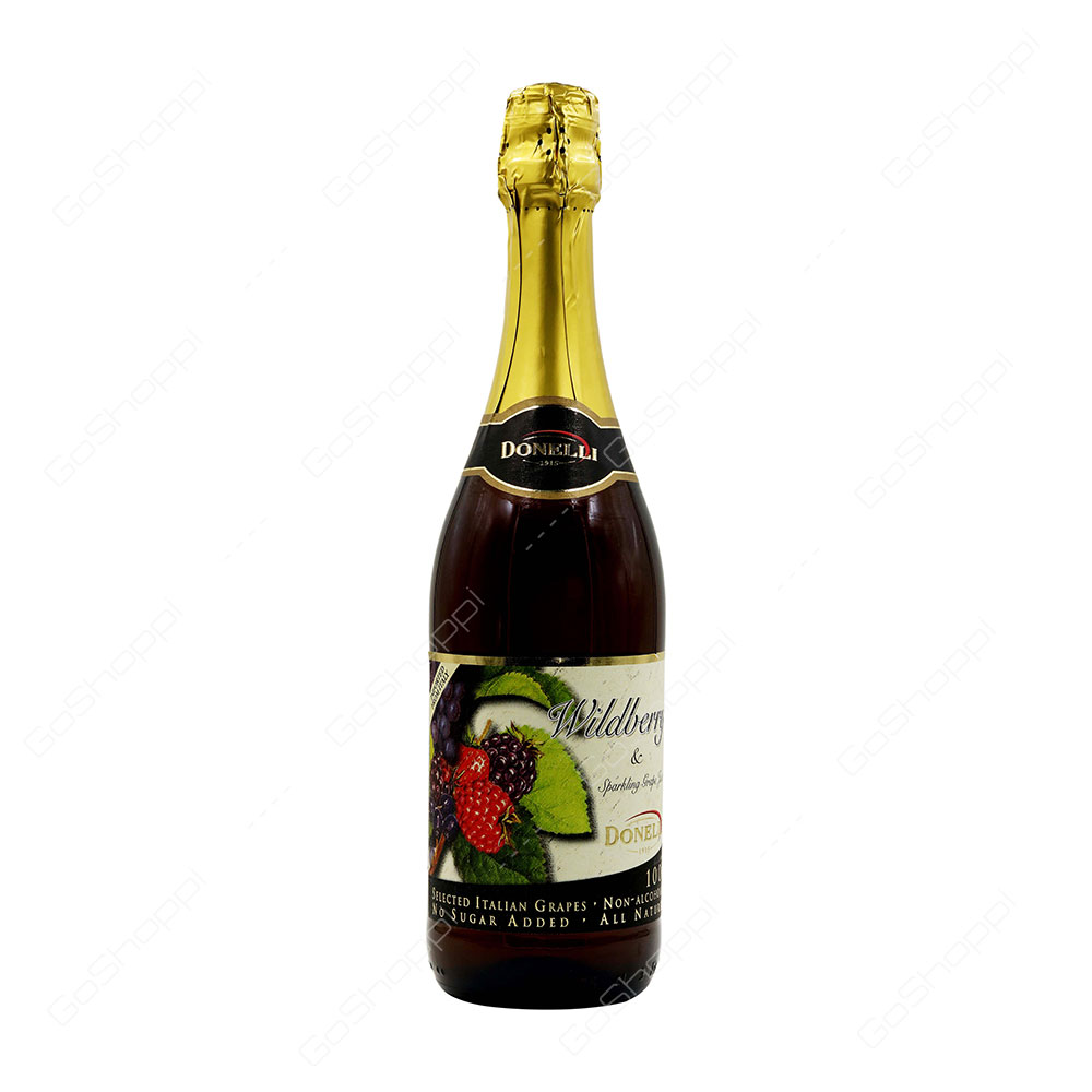 Donelli Wildberry And Sparkling Grape Juice 750 ml Buy Online