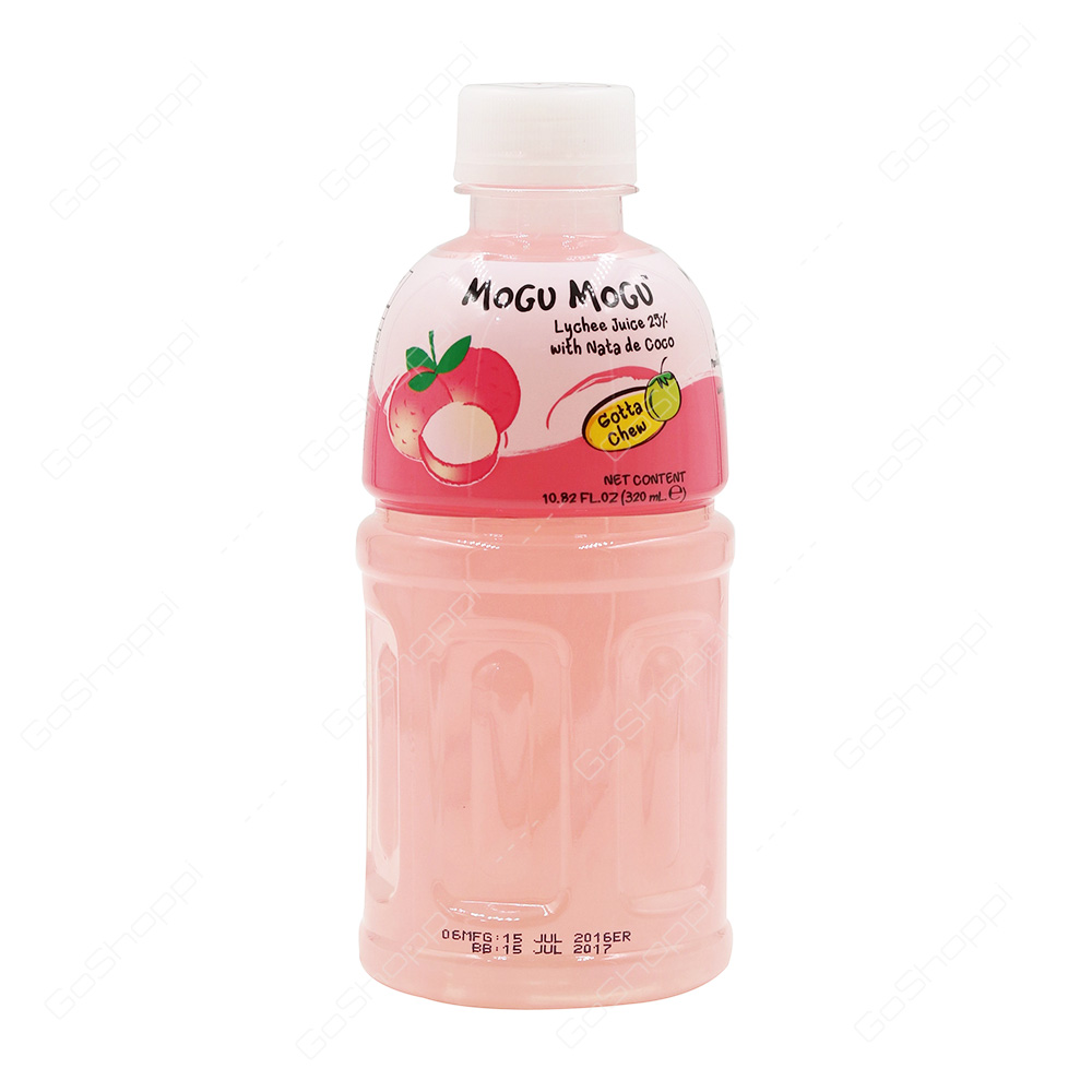 Mogu Mogu Lychee Juice 320 ml Buy Online