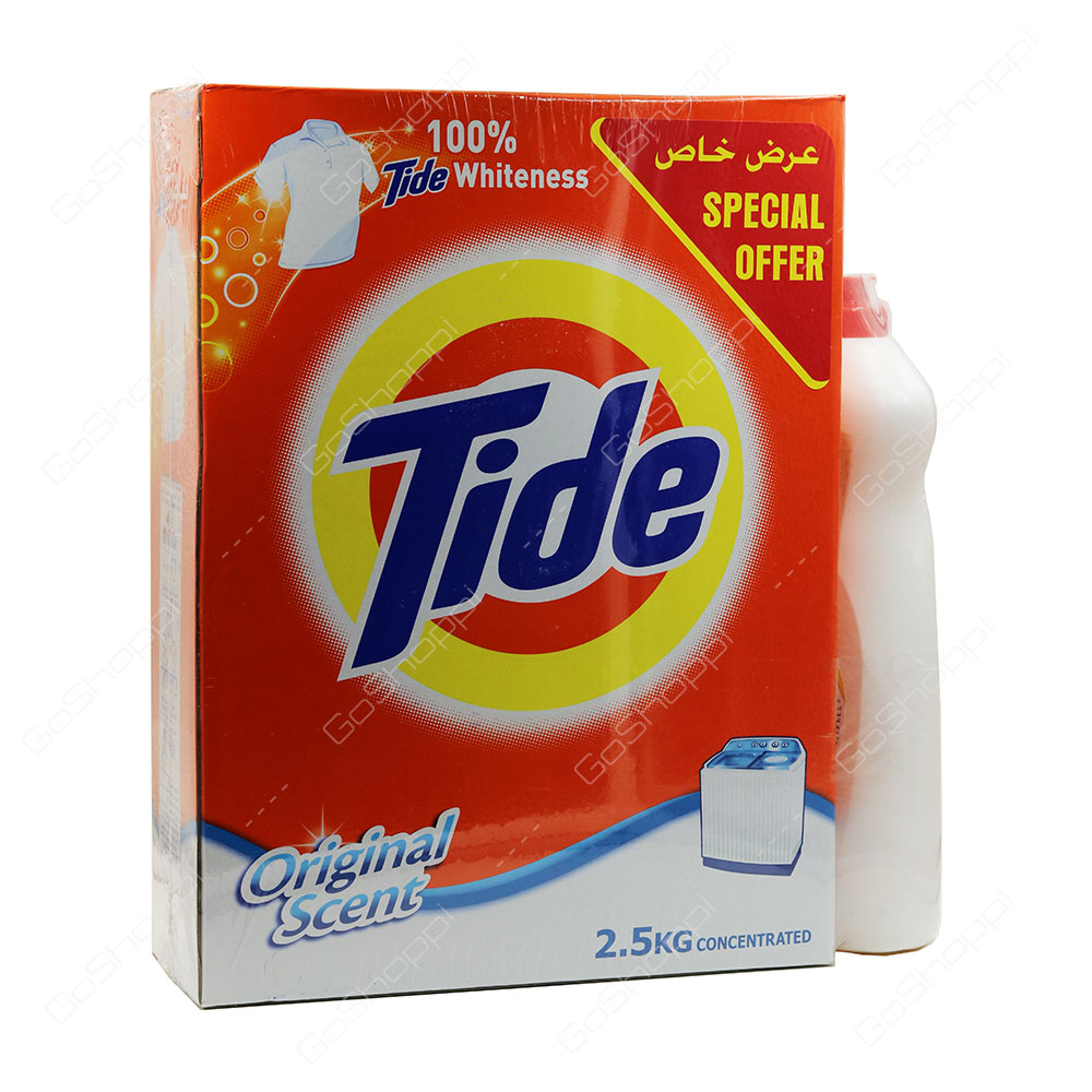Tide Original Scent Concentrated Top Load Washing Powder 2.5 kg Buy