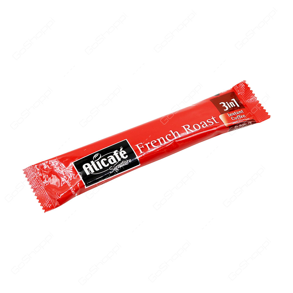 Alicafe Signature French Roast 3 in 1 Instant Coffee 25 g Buy Online