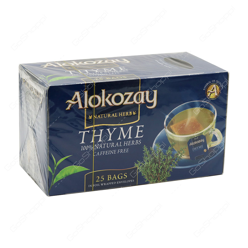 Alokozay Thyme Tea Bags 25 Bags Buy Online