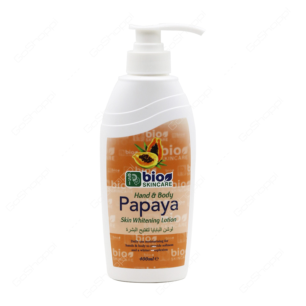 Bio Skincare Papaya Skin Whitening Body Lotion 400 Ml Buy Online