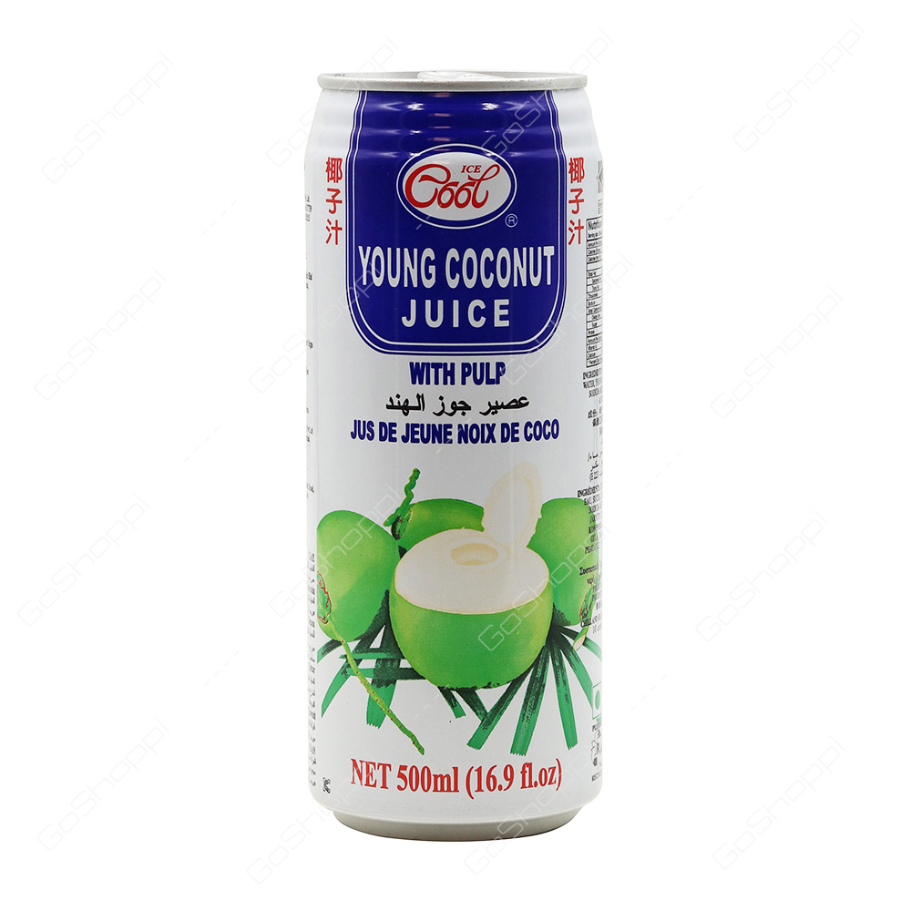 Ice Cool Young Coconut Juice With Pulp 500 ml Buy Online