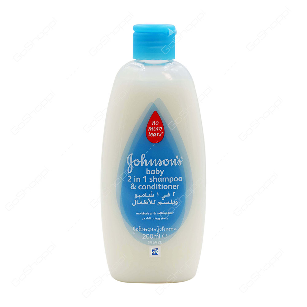 Johnsons Baby 2 in 1 Shampoo And Conditioner 200 ml Buy Online