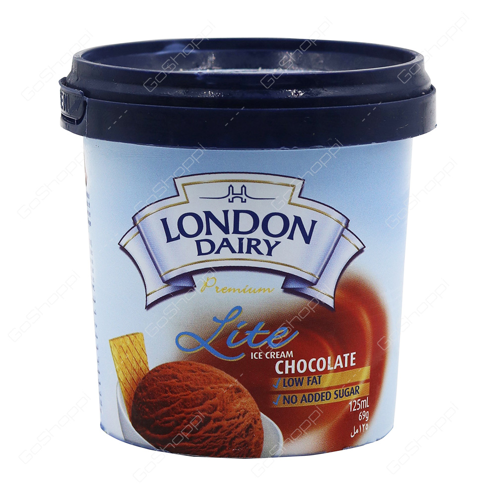 London Dairy Premium Lite Icecream Chocolate 125 ml Buy Online