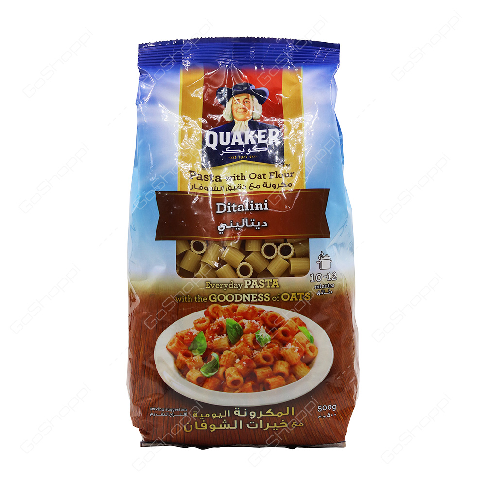 Quaker Ditalini Pasta With Oat Flour 500 g Buy Online