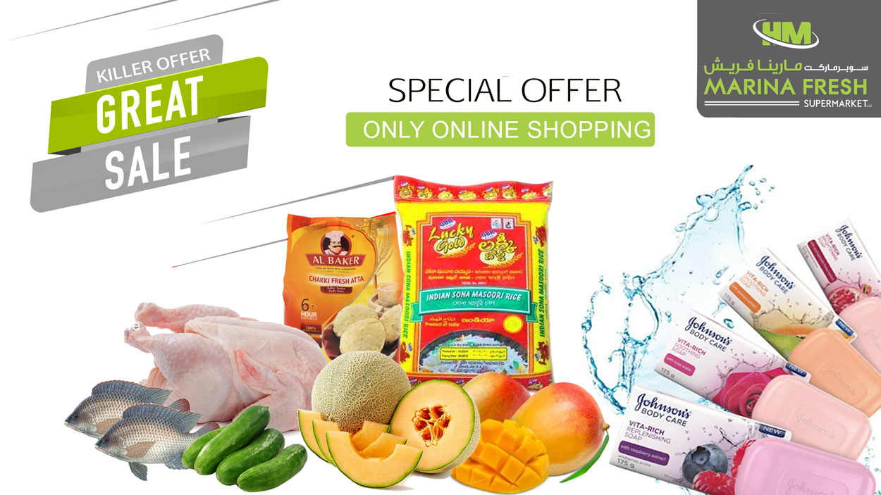 Goshoppi Marina Fresh Supermarket Banner 