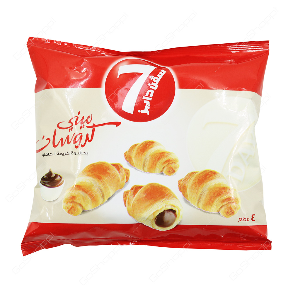 7 Days Mini Croissant with Cocoa Filling 44 g