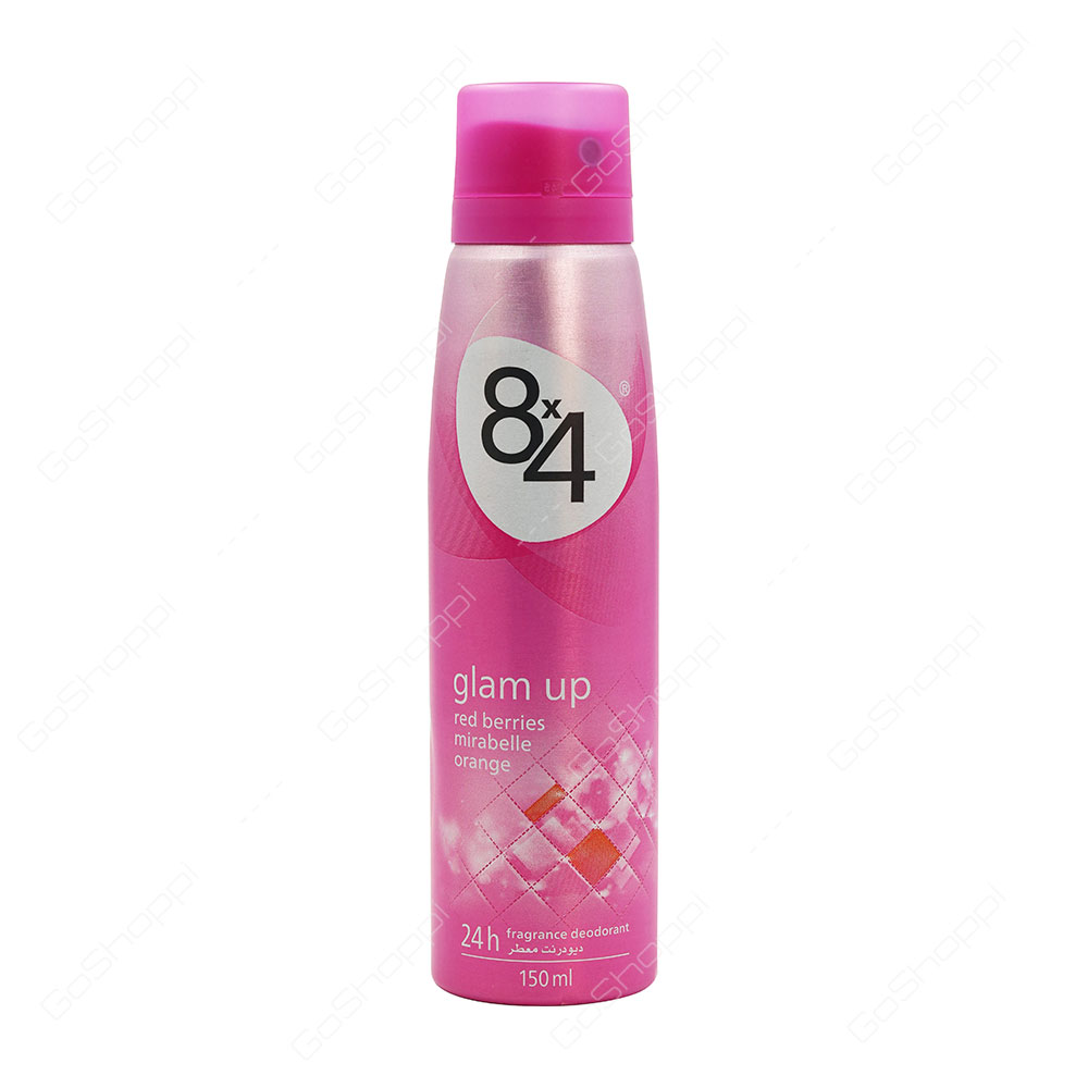 8X4 Glam Up Fragrance Deodorant 150 ml