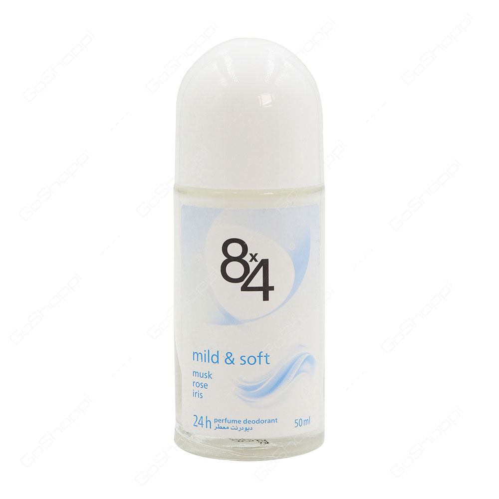 8X4 Mild And Soft Fragrance Deodorant 50 ml