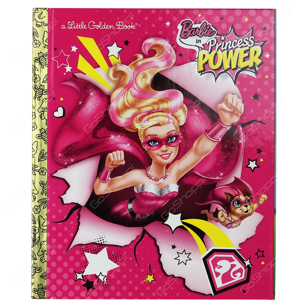A Little Golden Book - Barbie In Princess Power By Mary Tillworth