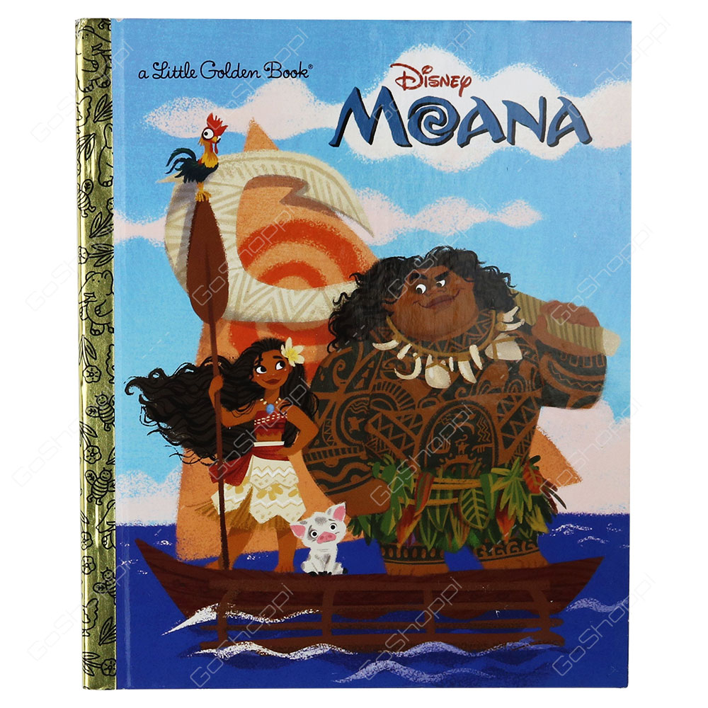 A Little Golden Book - Disney Moana By Laura Hitchcock