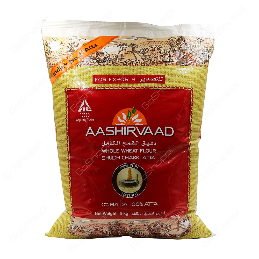 Aashirvaad Whole Wheat Flour 5 kg