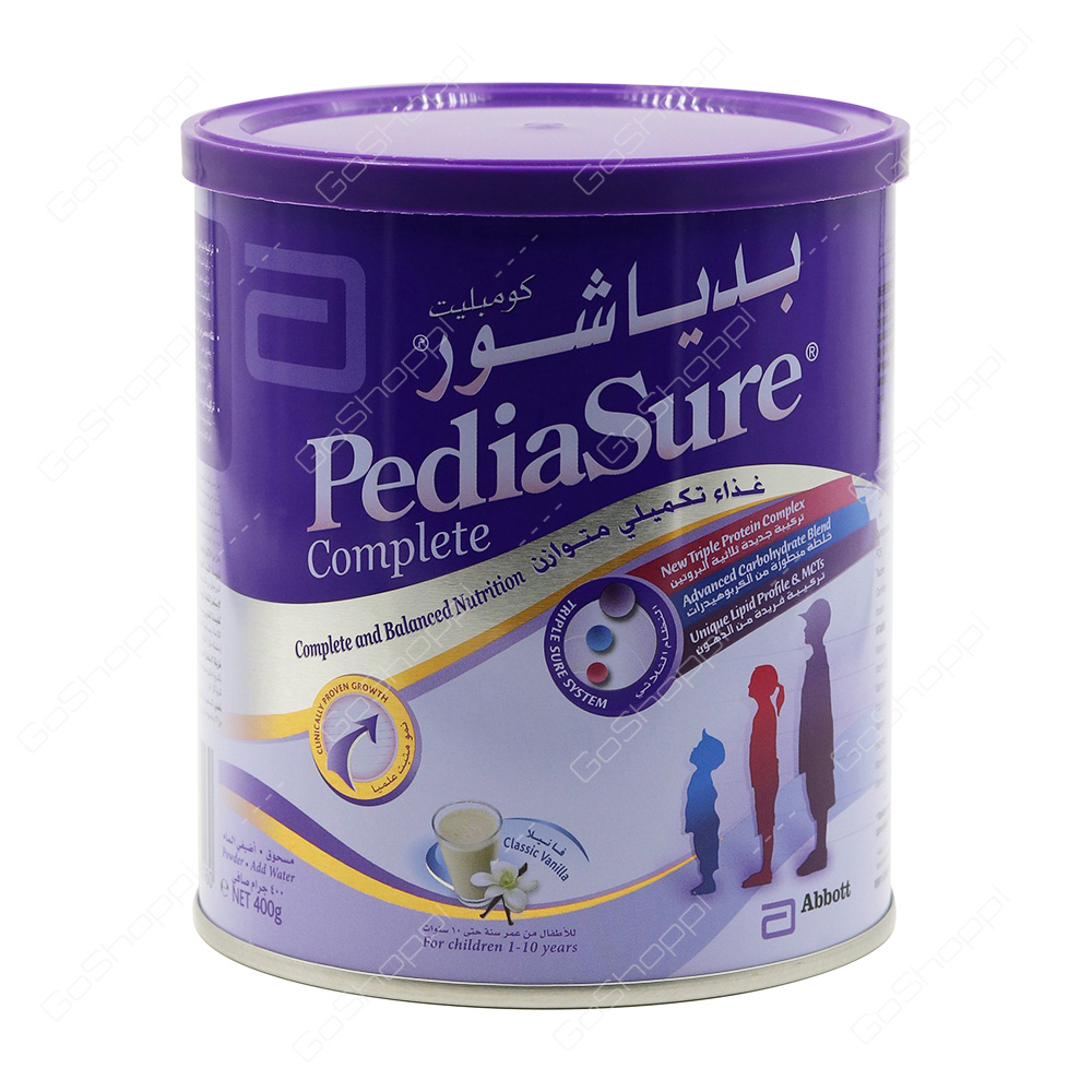 Abbott Pediasure Complete Classic Vanilla Flavour 400 g