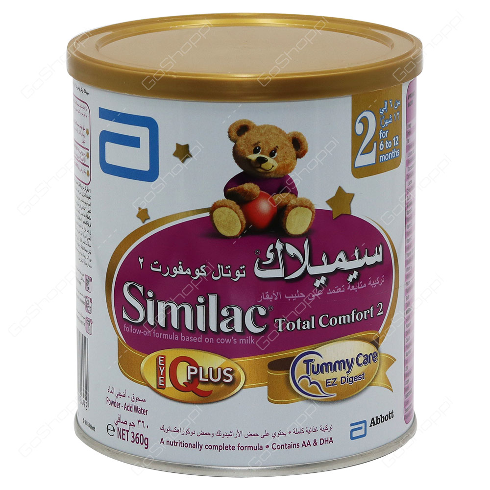 Abbott Similac Total Comfort 2 Follow On Formula For 6 To 12 Months 360 g