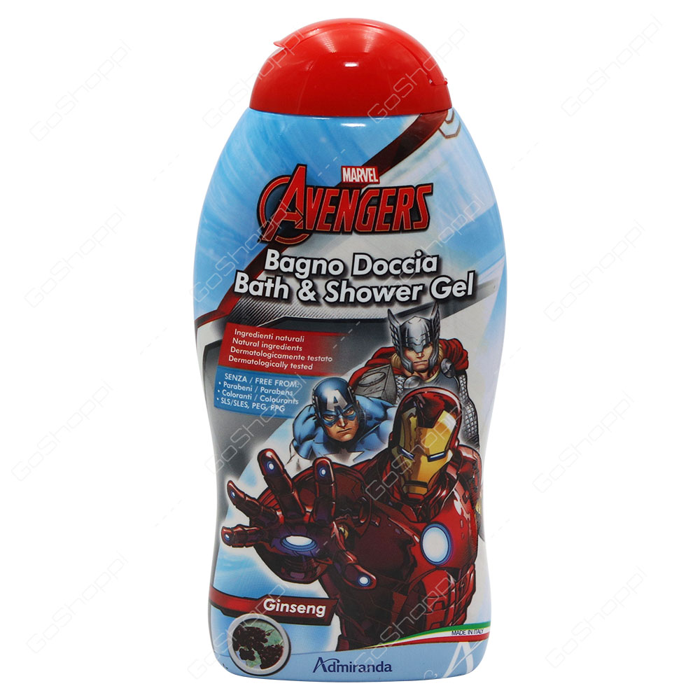Admiranda Marvel Avengers Ginseng Bath And Shower Gel 300 ml