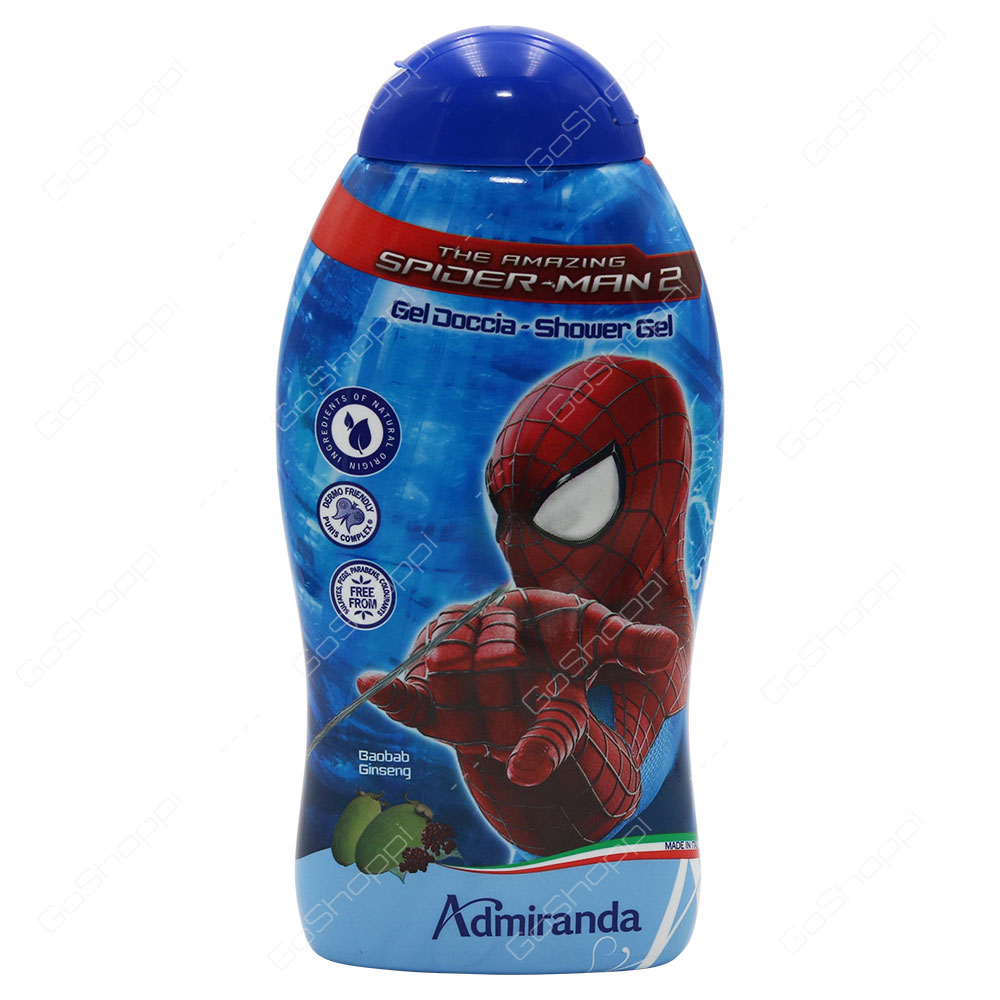 Admiranda The Amazing Spiderman 2 Boabab Ginseng Shower Gel 300 ml