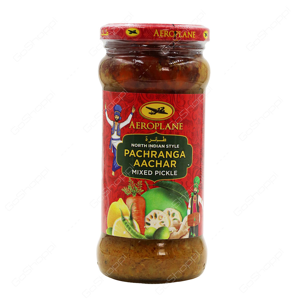 Aeroplane North Indian Style Pachranga Aachar Mixed Pickle 400 g