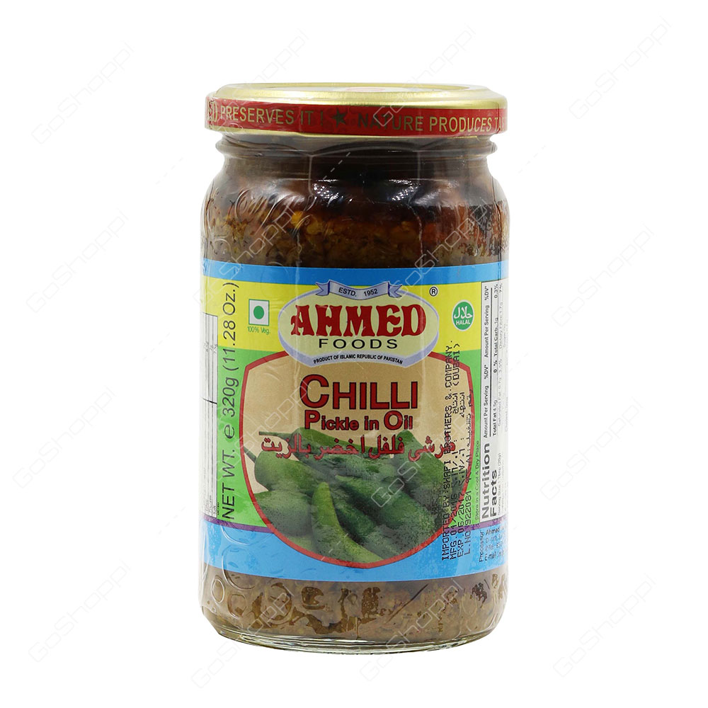Ahmed Foods Chilli Pickle In Oil 320 g