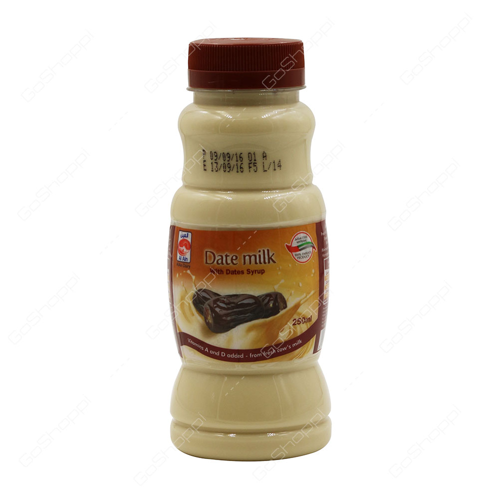 Al Ain Date Milk With Dates Syrup 250 ml