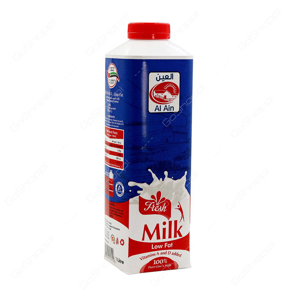 Al Ain Fresh Milk Low Fat 1 l