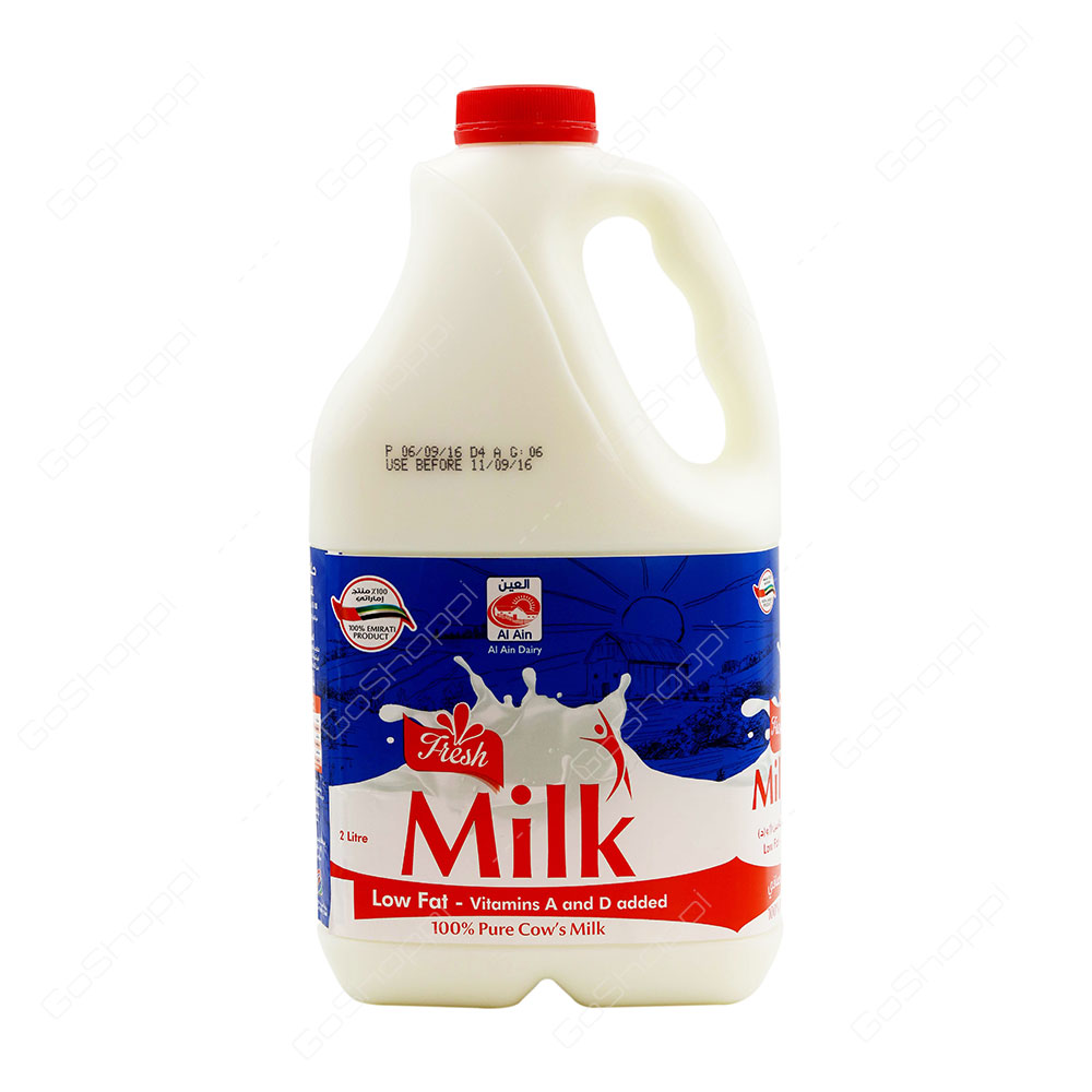 Al Ain Fresh Milk Low Fat 2 l