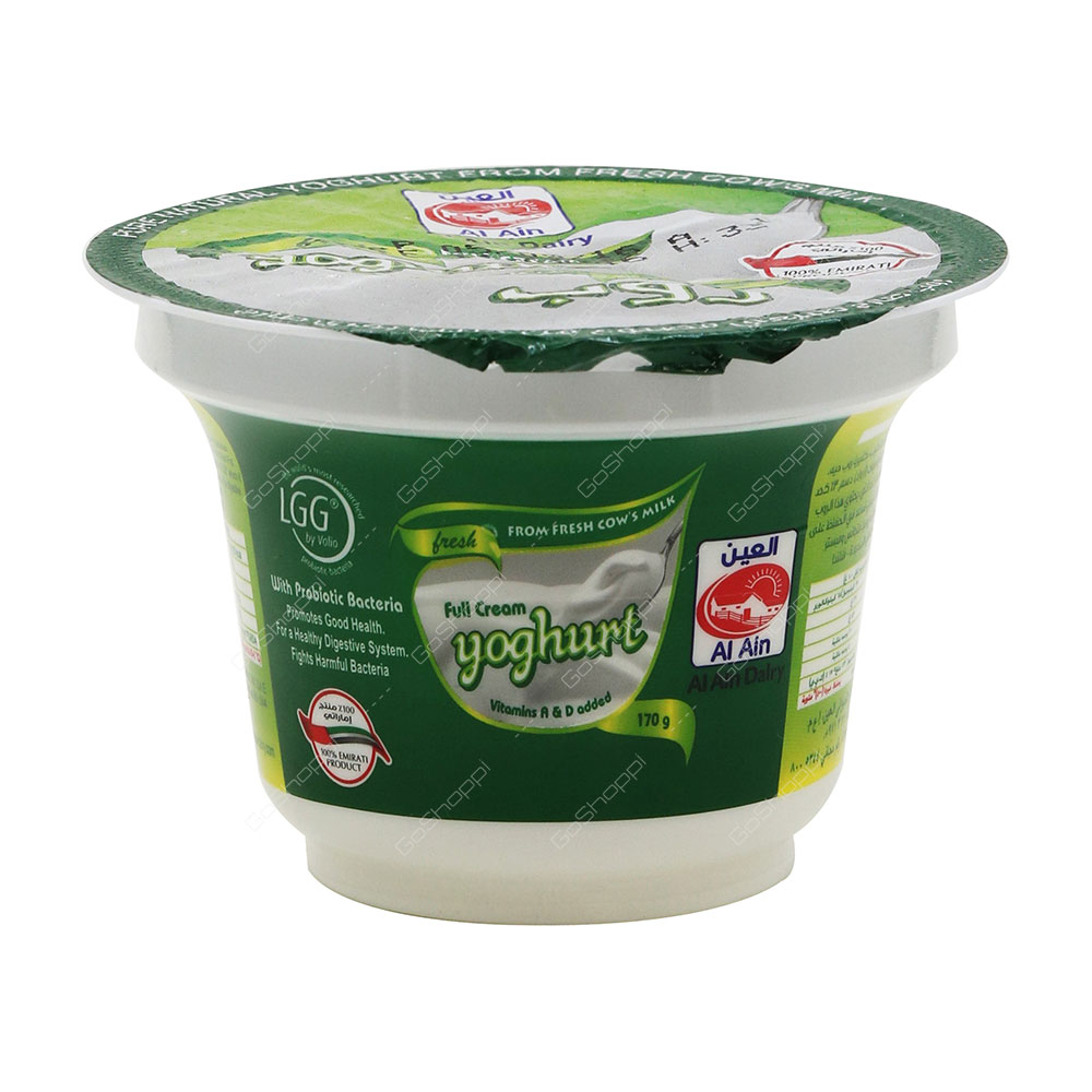 Al Ain Full Cream Yoghurt 170 g