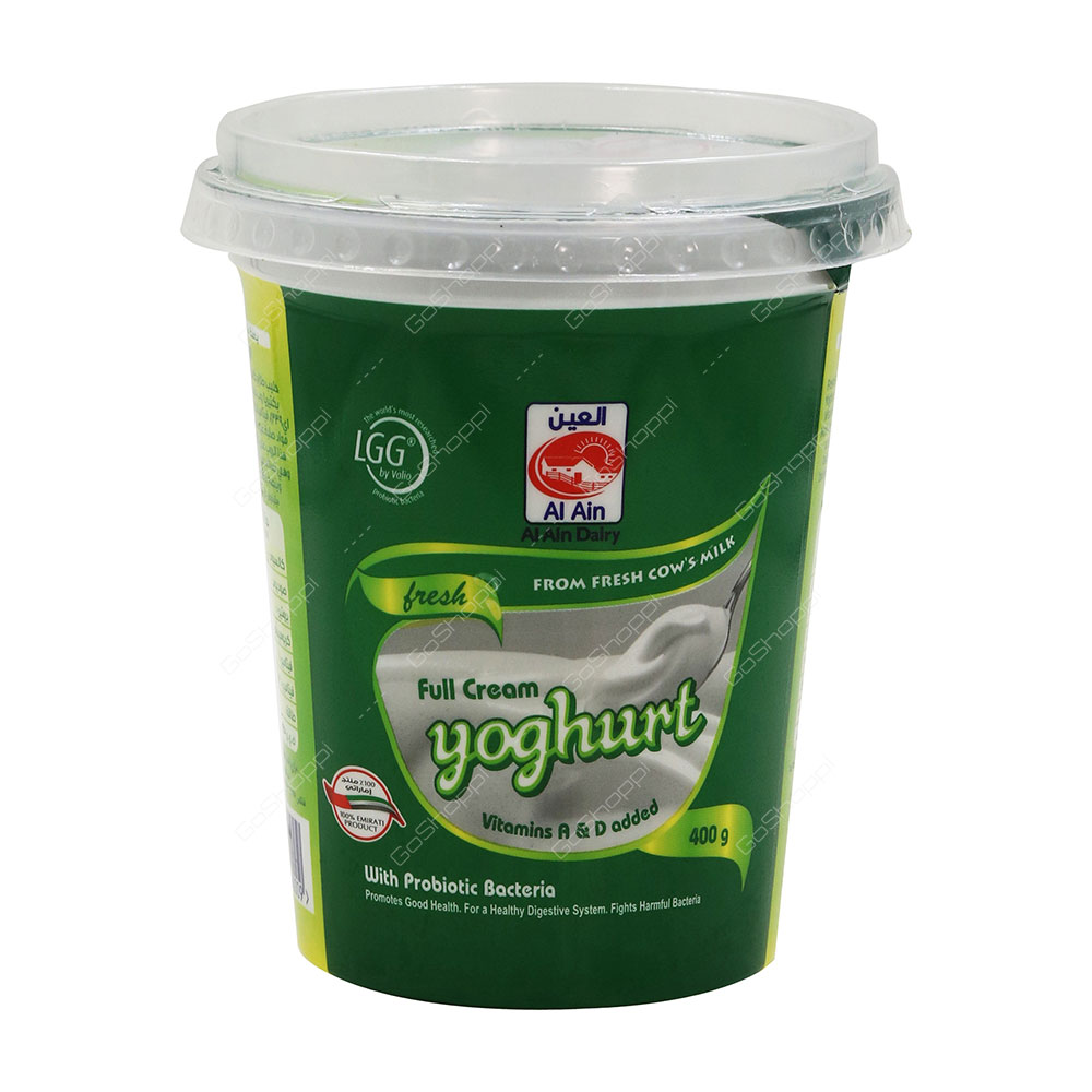 Al Ain Full Cream Yoghurt 400 g