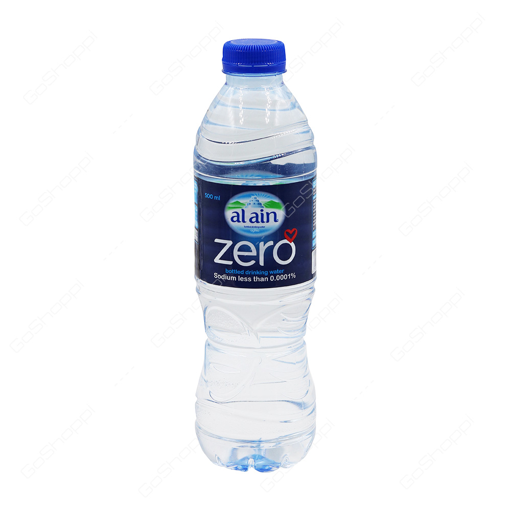 Al Ain Zero Bottled Drinking Water 500 ml
