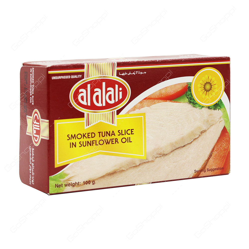 Al Alali Smoked Tuna Slice In Sunflower Oil 100 g