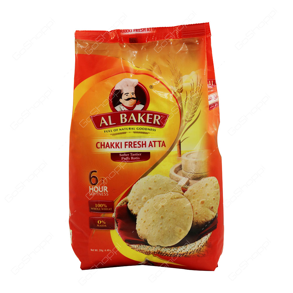 Al Baker Chakki Fresh Atta 2 kg