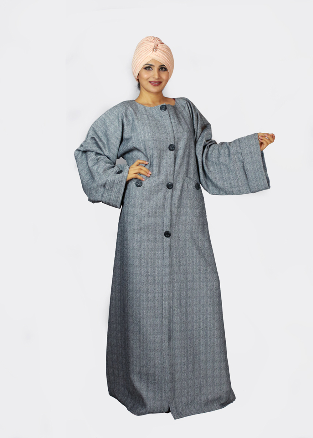 Al Jumairi Casual Abaya - AJ2165