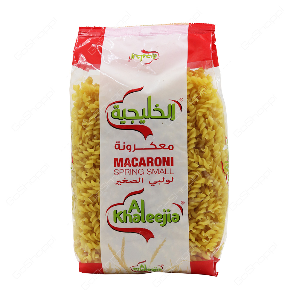 Al Khaleejia Macaroni Spring Small 400 g