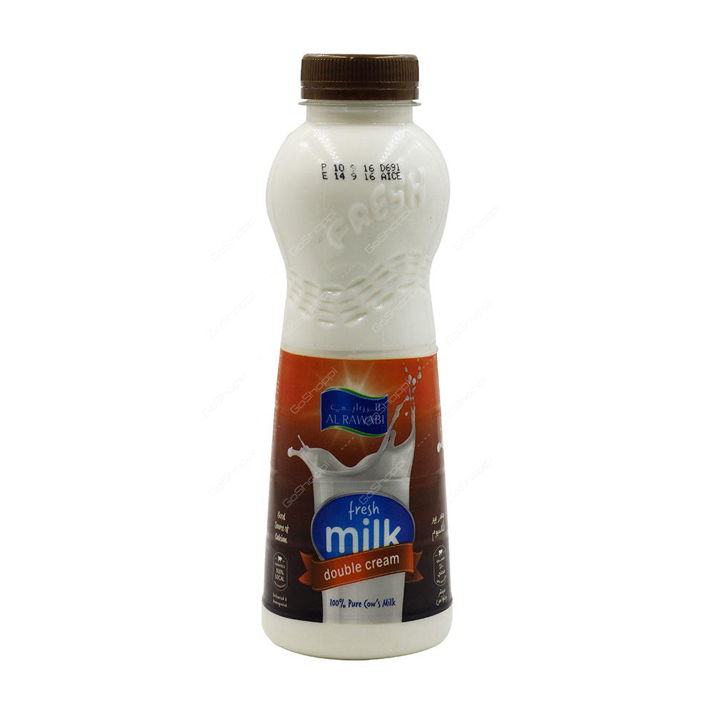 Al Rawabi Fresh Milk Double Cream 500 ml