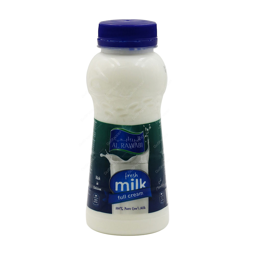 Al Rawabi Fresh Milk Full Cream 200 ml