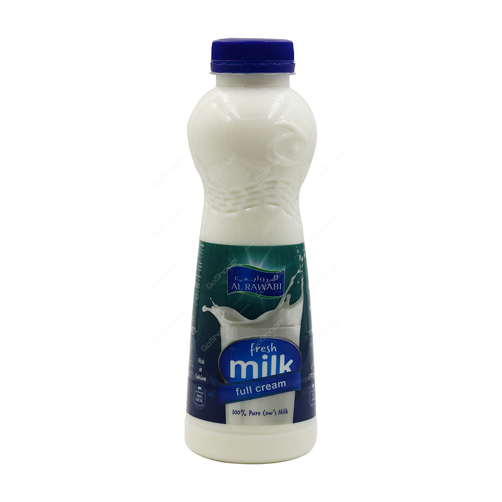 Al Rawabi Fresh Milk Full Cream 500 ml