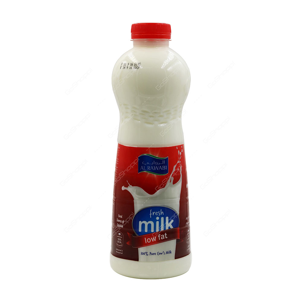 Al Rawabi Fresh Milk Low Fat 1 l