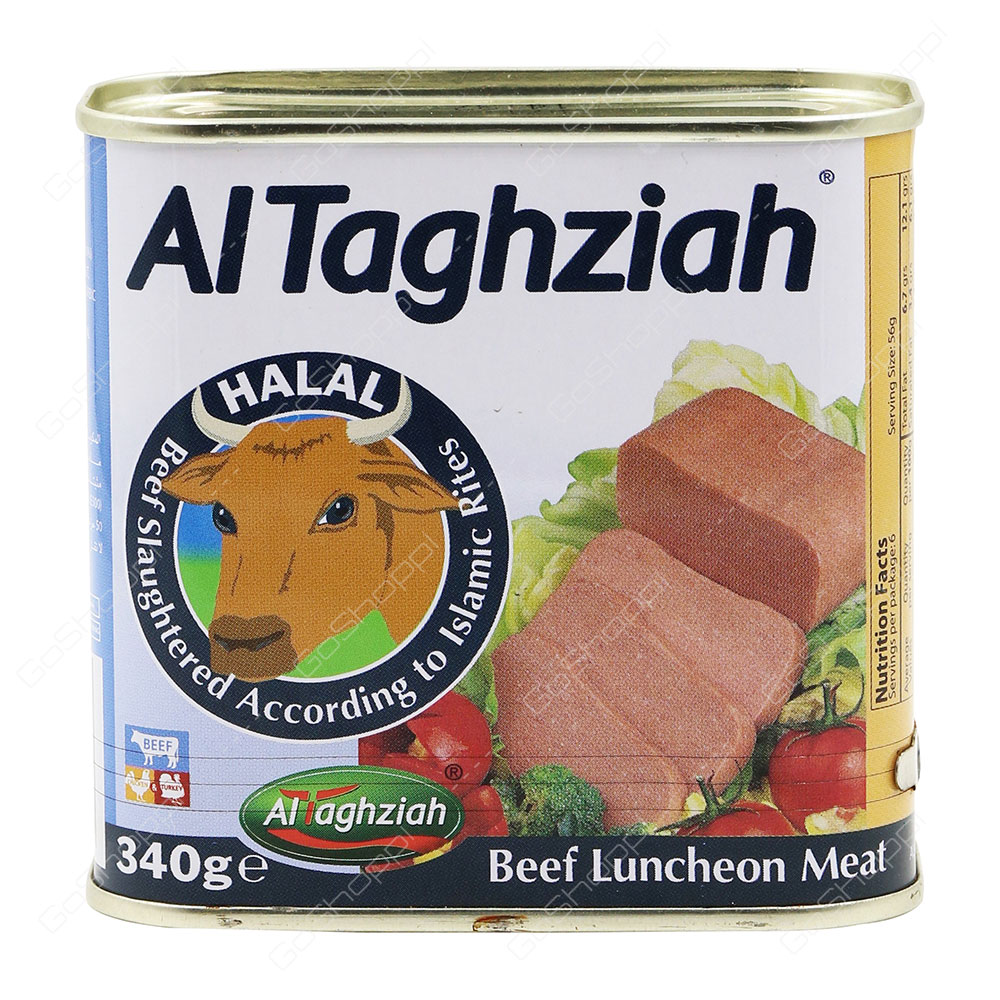 Al Taghziah Beef Luncheon Meat 340 g