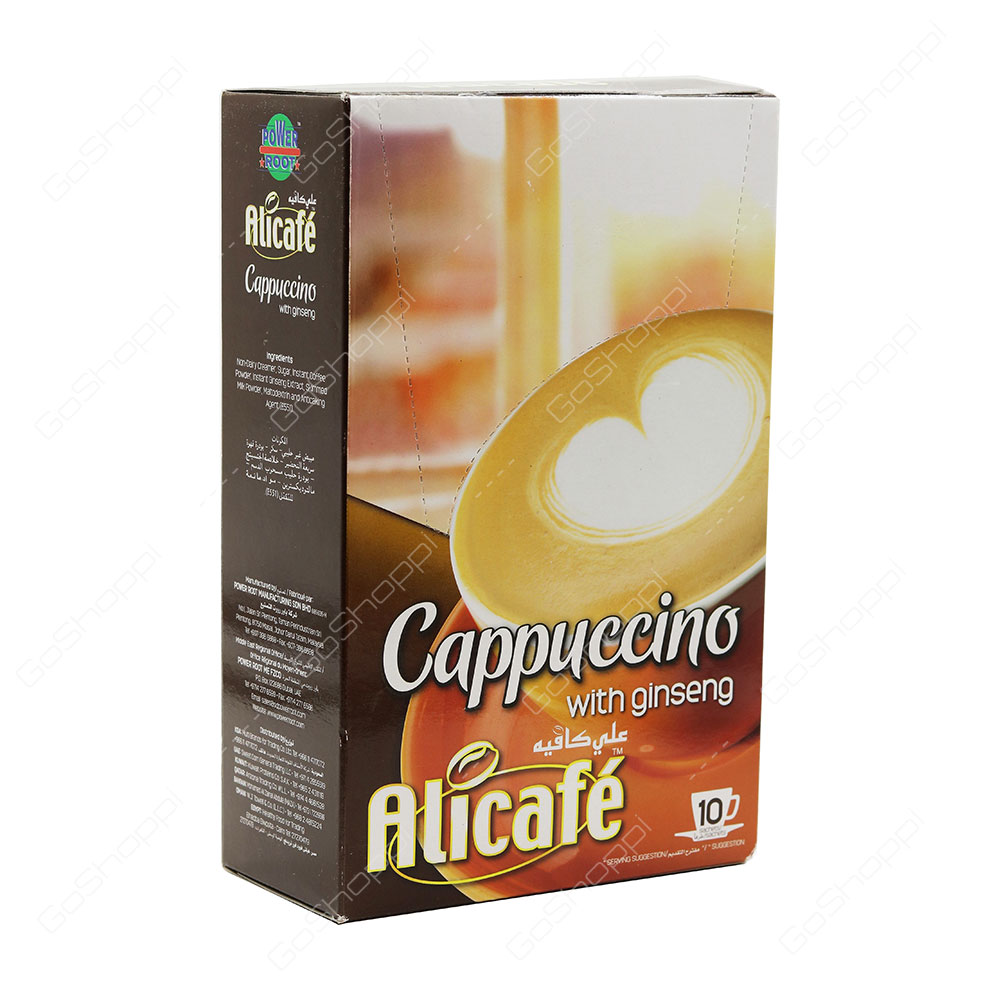 Alicafe Cappuccino With Ginseng 10 Sachets