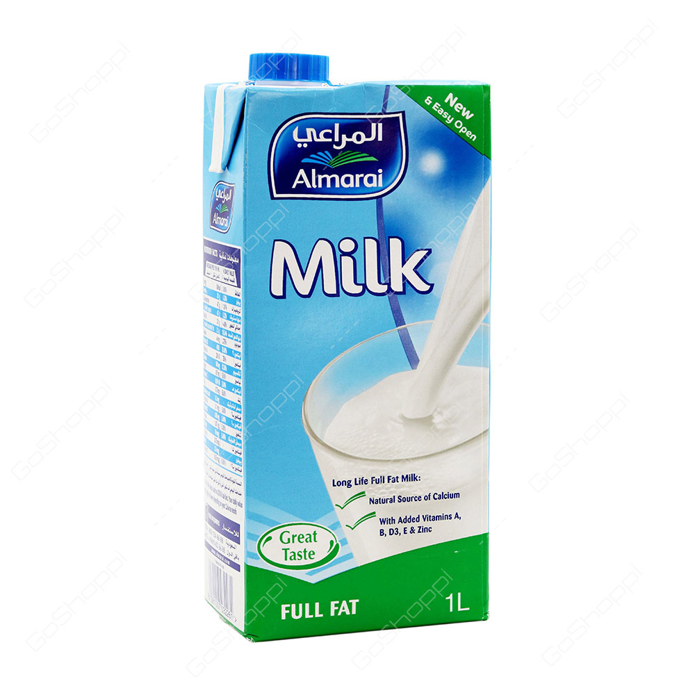 Almarai Long Life Full Fat Milk 1 l