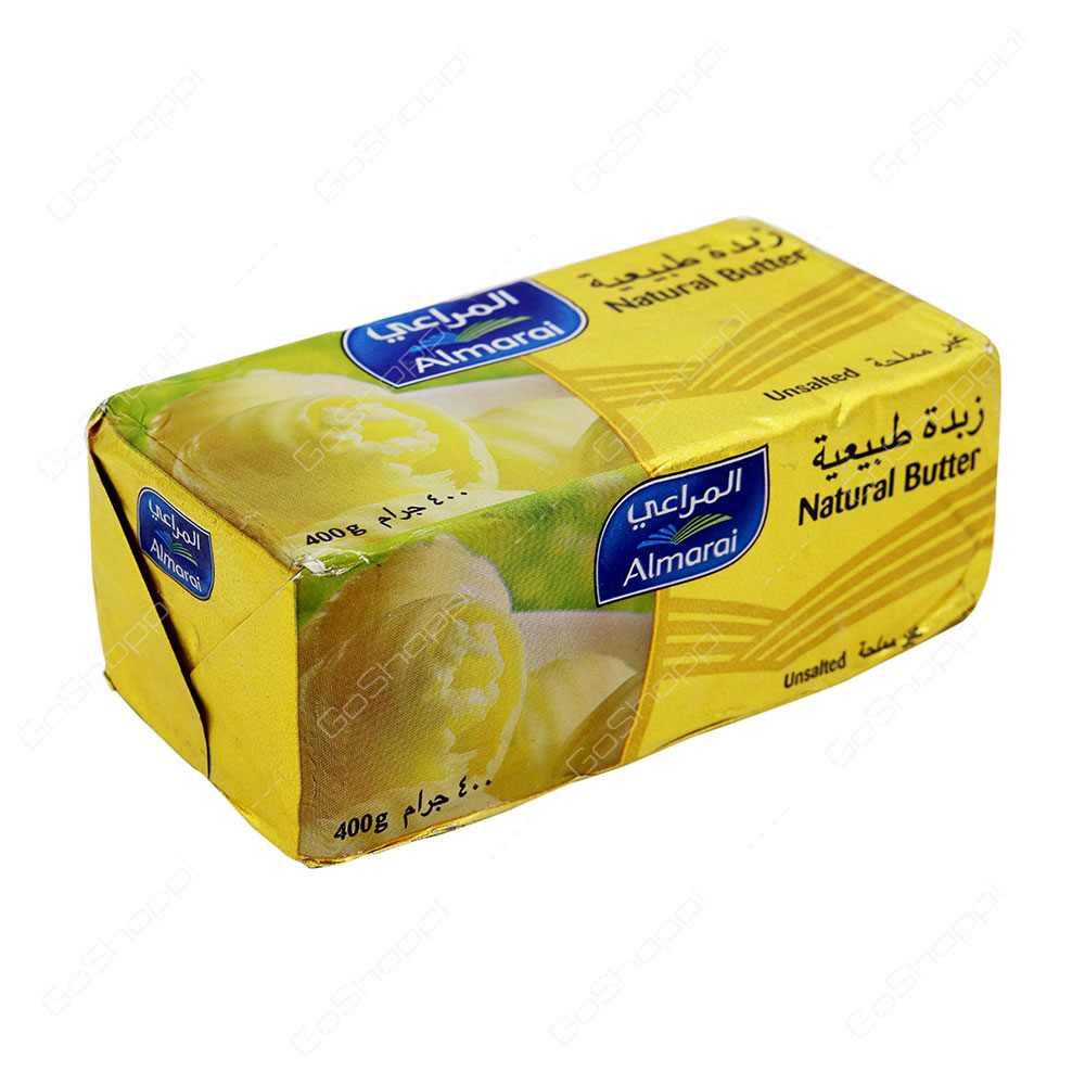 Almarai Natural Butter Unsalted 400 g