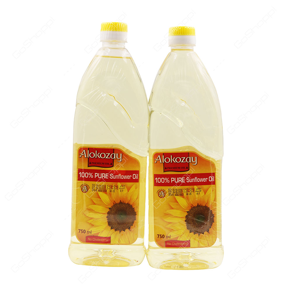Alokozay Pure Sunflower Oil 2X750 ml
