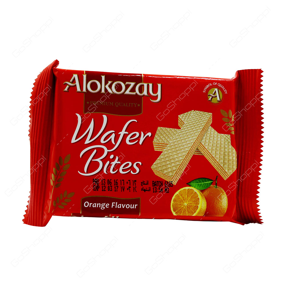 Alokozay Wafer Bites Orange Flavour 45 g