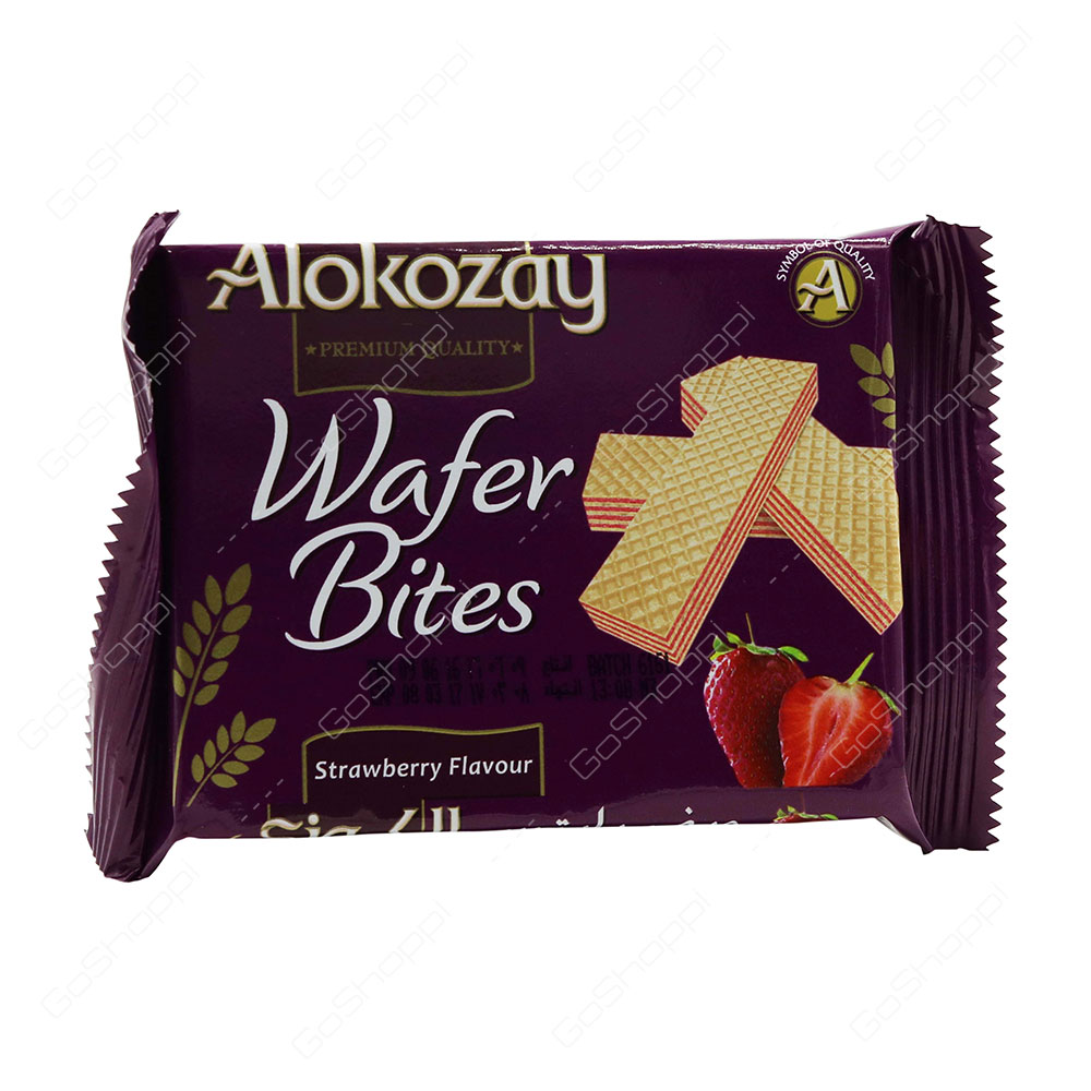 Alokozay Wafer Bites Strawberry Flavour 45 g