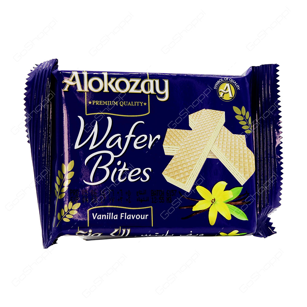 Alokozay Wafer Bites Vanilla Flavour 45 g