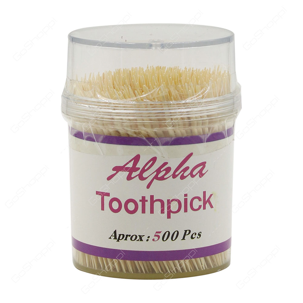 Alpha Toothpick 500 pcs
