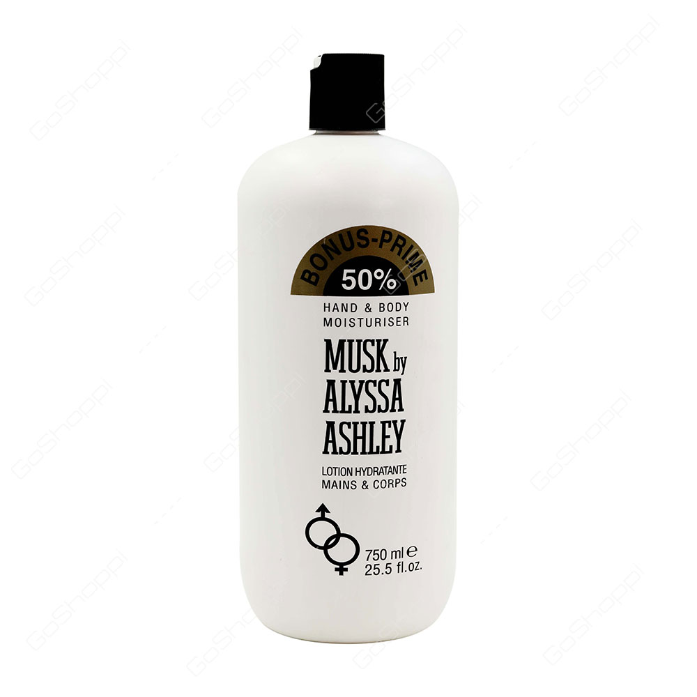 Alyssa Ashley Musk Hand And Body Moisturiser 750 ml