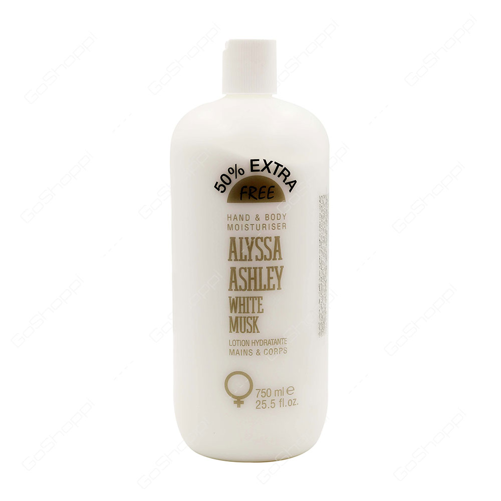 Alyssa Ashley White Musk Hand And Body Moisturiser 750 ml
