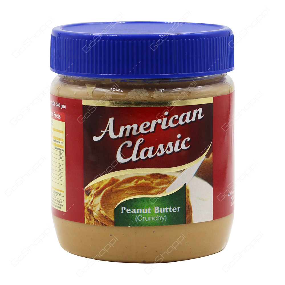 American Classic Peanut Butter Crunchy 340 g